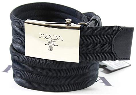 prada belt cotton nastro|Women's Belts .